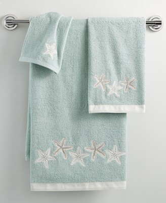 Avanti Bath, Sequin Shells 27" x 50" Bath Towel