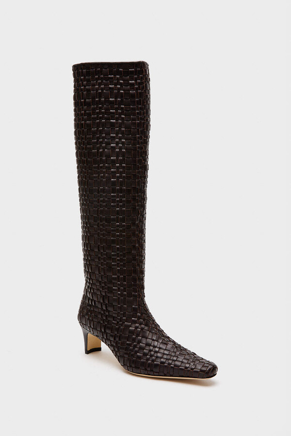 STAUD Espresso Woven Wally Boot