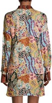 Thumbnail for your product : M Missoni Paisley Silk Shirtdress
