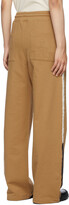 Thumbnail for your product : J.W.Anderson Brown Contrast Stitch Lounge Pants