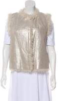 Thumbnail for your product : Brunello Cucinelli Silk Glitter Vest