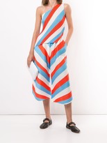 Thumbnail for your product : Pleats Please Issey Miyake Striped Pleated Top