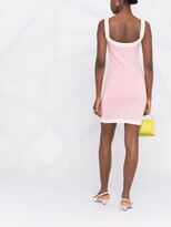 Thumbnail for your product : Alessandra Rich Houndstooth-Check Minidress