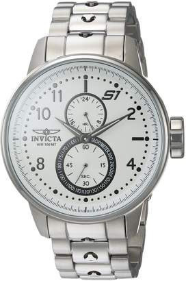 Invicta Men's 'S1 Rally' Quartz Stainless Steel Casual Watch, Color: Silver-Toned (Model: 23059)