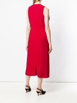 Thumbnail for your product : Derek Lam Sleeveless Shirred Mock Neck Dress