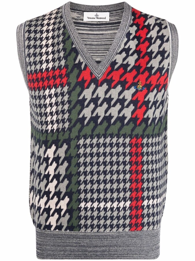 Mens Houndstooth Sweater | Shop the world's largest collection of 