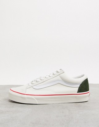 Vans Style 36 Retro Sport sneakers in cream/green - ShopStyle