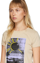Thumbnail for your product : Marc Jacobs Beige Graphic Cap Sleeve T-Shirt
