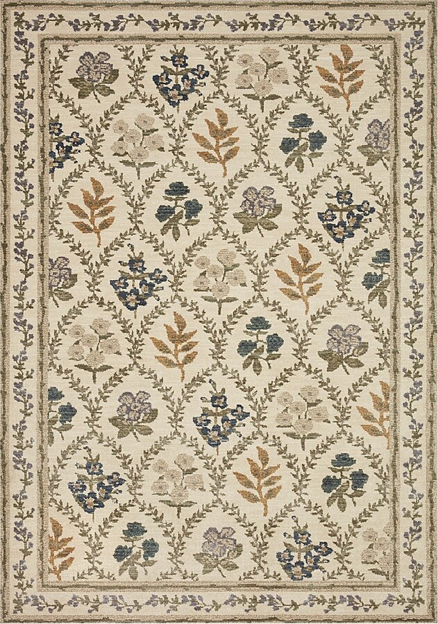 Rifle Paper Co. Fiore Fio-04 Area Rug, 7'10 x 10'