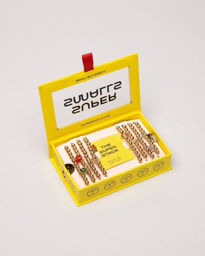 Super Smalls Girl's Super Stack Bracelet Set In Gold