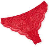 Thumbnail for your product : Simone Perele Eden Floral-Lace Tanga Thong