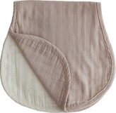 Thumbnail for your product : Mushie Muslin Burp Cloth Organic Cotton 2-Pack, Natural/Fog