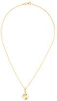 Thumbnail for your product : Frederic Sage 18K Lemon Quartz & Diamond Drop Pendant Necklace