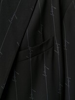 Thumbnail for your product : Balenciaga Logo print blazer