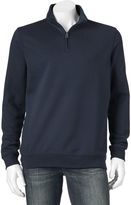 Thumbnail for your product : Croft & Barrow Big & Tall Classic-Fit Fleece Quarter-Zip Pullover