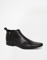 Thumbnail for your product : ASOS Boots With Zip - Black