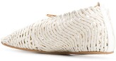 Thumbnail for your product : Stella McCartney Anklet Woven Ballerina Shoes