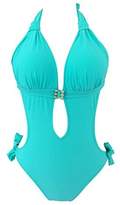 Thumbnail for your product : LE BESI Women's Fashion One Piece Elegant Inspired Monokini Swimsuit Size US