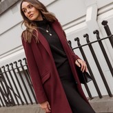 Thumbnail for your product : Allora Wool Cashmere Tailored Coat - Bordeaux