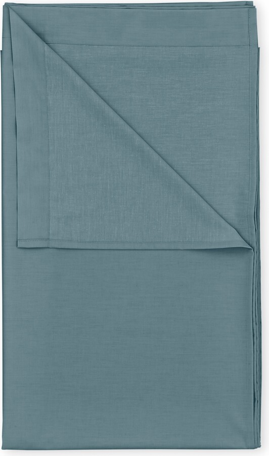 Dunelm Pure Cotton Flat Sheet Pacific Blue ShopStyle
