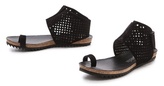 Thumbnail for your product : Pedro Garcia Venus Perforated Toe Ring Sandals