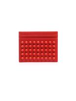 Thumbnail for your product : Christian Louboutin Kios Spikes leather cardholder