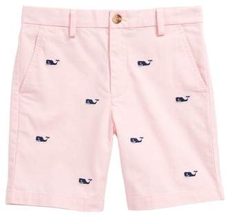 Vineyard Vines Breaker Whale Embroidered Shorts