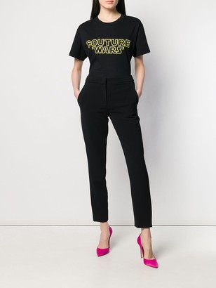 Moschino High-Rise Tailored Trousers