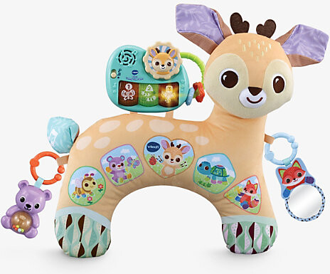 Vtech 4-In-1 Tummy Time Fawn Soft Toy 30cm