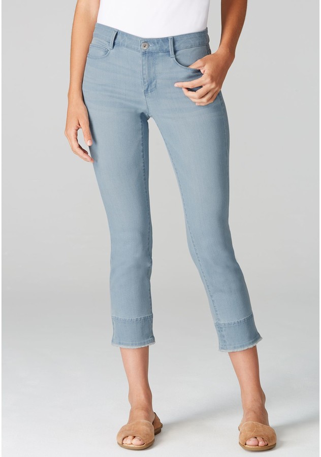 j jill authentic fit slim leg jeans