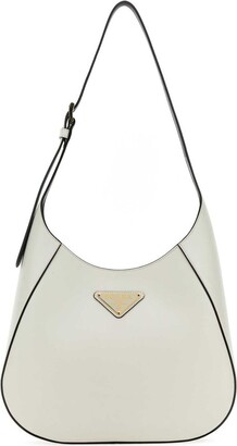 Prada Tessuto Shoulder Bag - Grey Hobos, Handbags - PRA819260