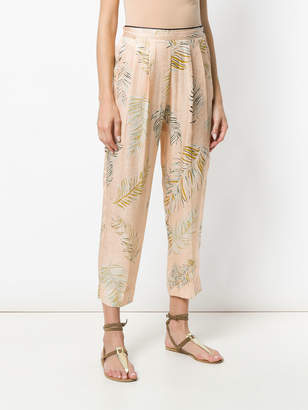 Forte Forte tropical print trousers