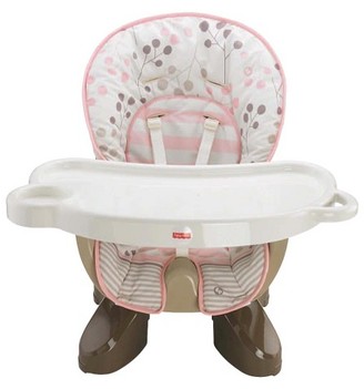 Fisher-Price SpaceSaver High Chair - Berry