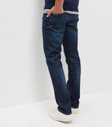 Thumbnail for your product : New Look Blue Stone Washed Straight Leg Jeans