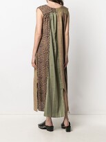 Thumbnail for your product : KAPITAL leopard print V-neck dress