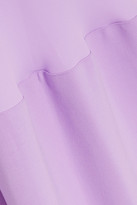 Thumbnail for your product : Tibi Canvas-paneled Gathered Jersey Midi Dress