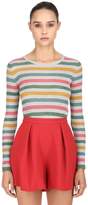 Thumbnail for your product : L'Autre Chose Striped Lurex Knit Sweater