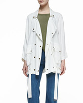 Thumbnail for your product : Current/Elliott The Infantry Jacket, Dirty White