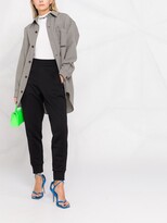 Thumbnail for your product : Alexander Wang High-Waisted Logo Track Pants