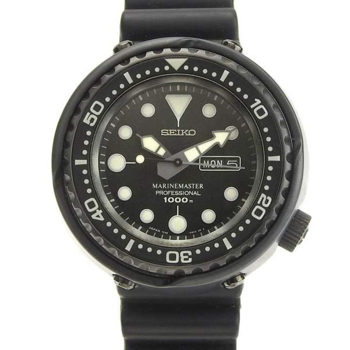 seiko black steel