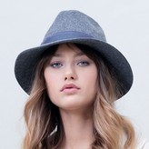 Thumbnail for your product : Justine Hats Grey Felt Fedora