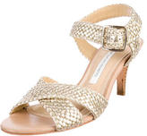 Thumbnail for your product : Diane von Furstenberg Leather Sandals