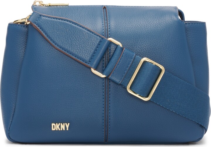 DKNY Saffiano Leather Small Flap Crossbody, $155, DKNY