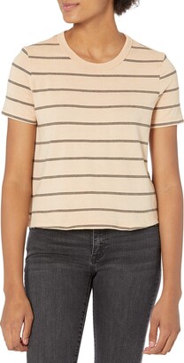 AG Jeans Women's DEL Rey Cropped Baby TEE