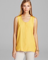Thumbnail for your product : Lafayette 148 New York Edessa Blouse with Chiffon Combo