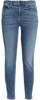 Alexander Wang Faded High-Rise Skinny Jeans