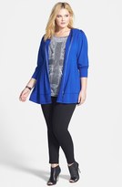 Thumbnail for your product : 7 For All Mankind Seven7 Embellished Union Jack Tee (Plus Size)