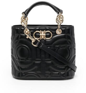 【FERRAGAMO】 Medium Quilted Crossbody Bag Ferragamo - Quilted crossbody bag – Joe Brand Store