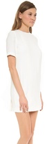 Thumbnail for your product : Alexander Wang T by Draped Suiting Short Sleeve Dress