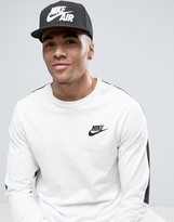 Thumbnail for your product : Nike Air Logo Snapback In Black 805063-010